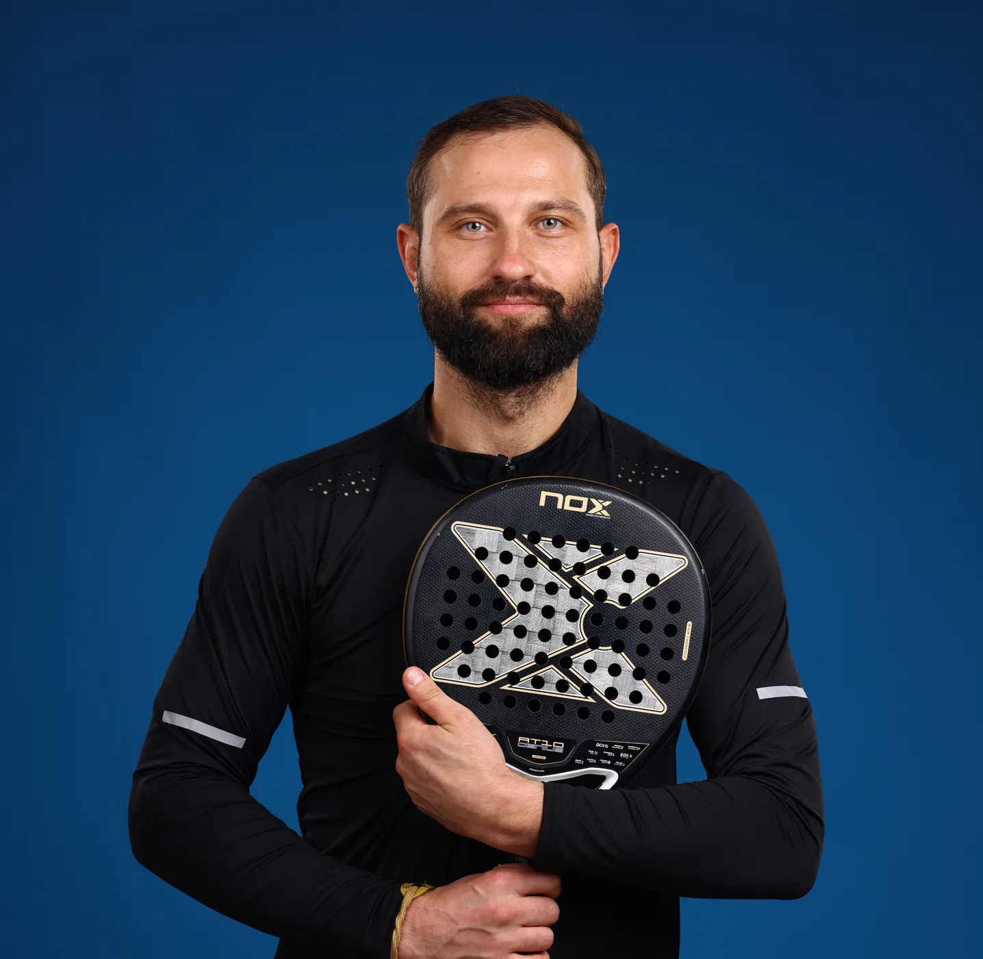 Андрей Плетнев с ракеткой